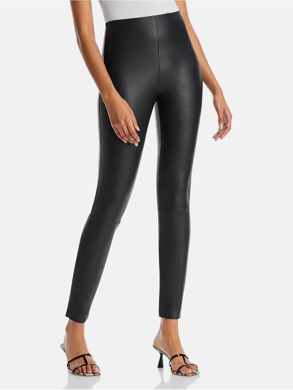 Good American Black Better Than Faux Leggings - 0